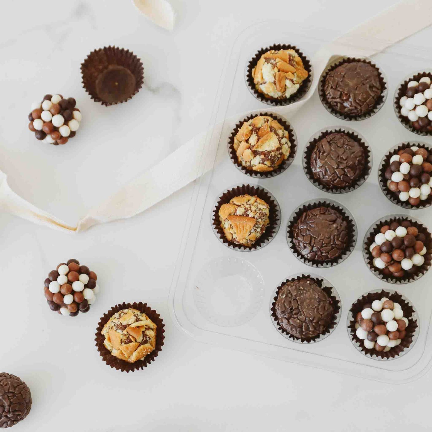 Brigadeiros mixed