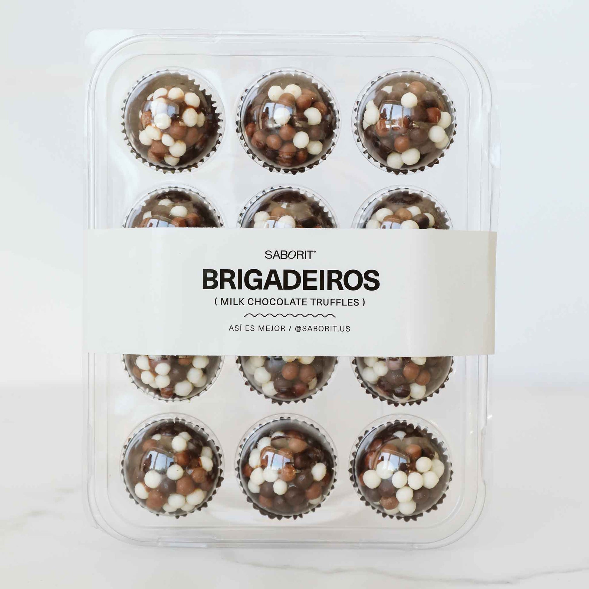 Crunchy brigadeiro